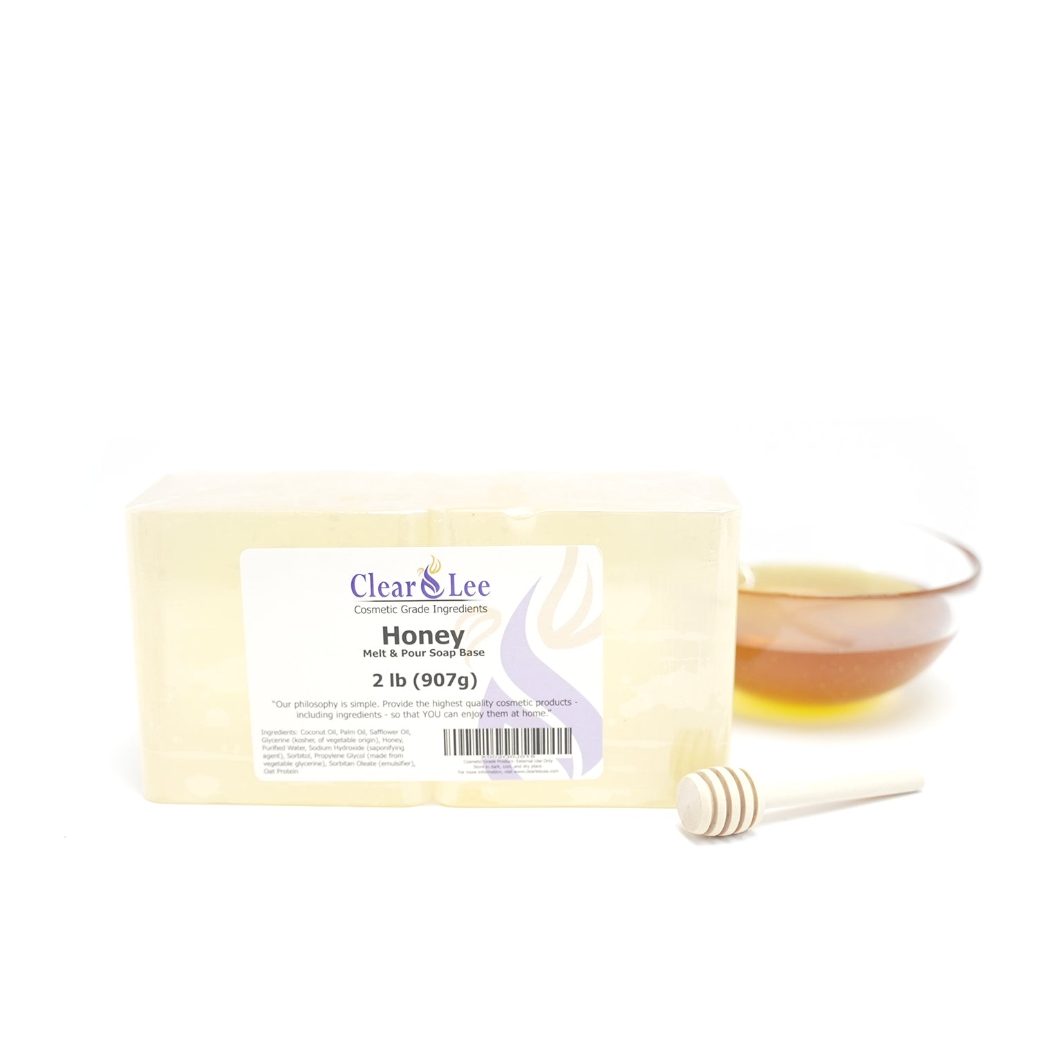 Premium Honey Clear Soap Base Melt & Pour Natural Organic Soap Base for  Soap Making - SLS /