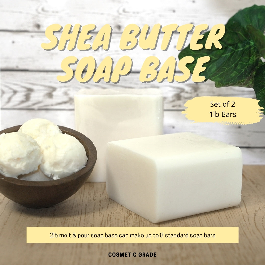 Shea Butter Glycerin Soap Base Detergent Free – Soapeauty