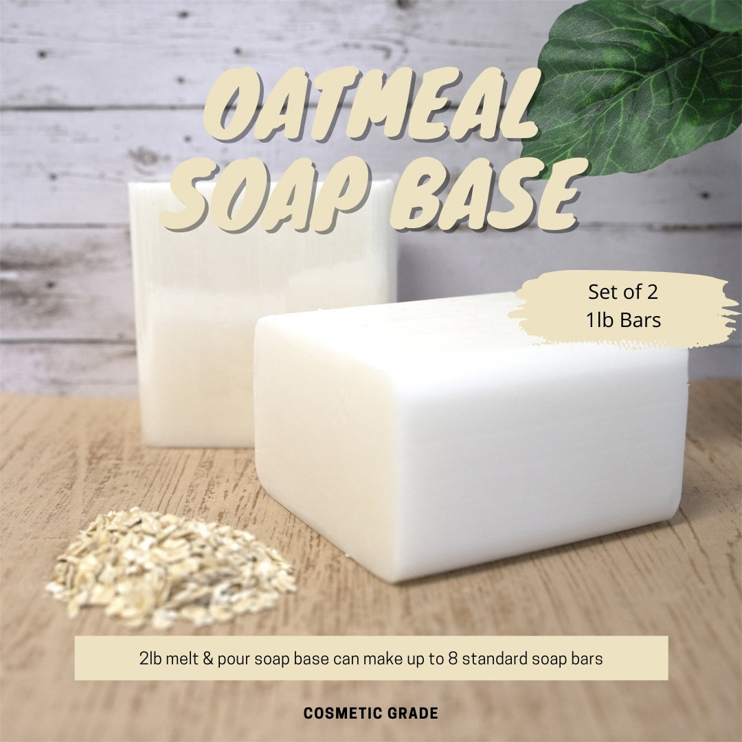 5 Lb UCHOOSE SOAP BASE Melt and Pour All Natural Cocoa Shea Butter Oatmeal  Goat's Milk Olive Oil Honey Aloe Vera Low Sweat Clear White Hemp -   Sweden
