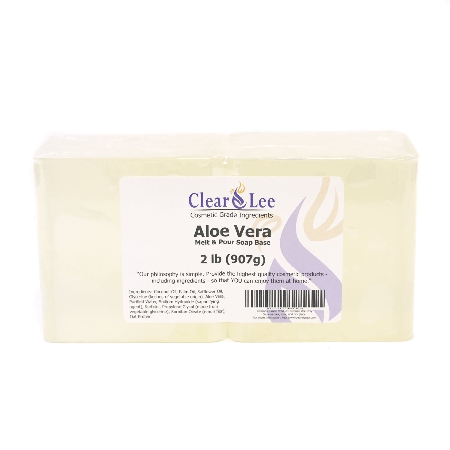 Buy Bulk - Melt & Pour Soap Base - Crystal Aloe Vera - 11.5 kg (25 lbs)