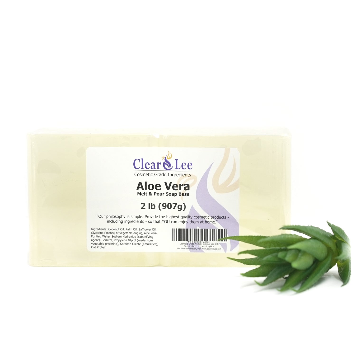 Aloe Vera Soap - 2 lb block