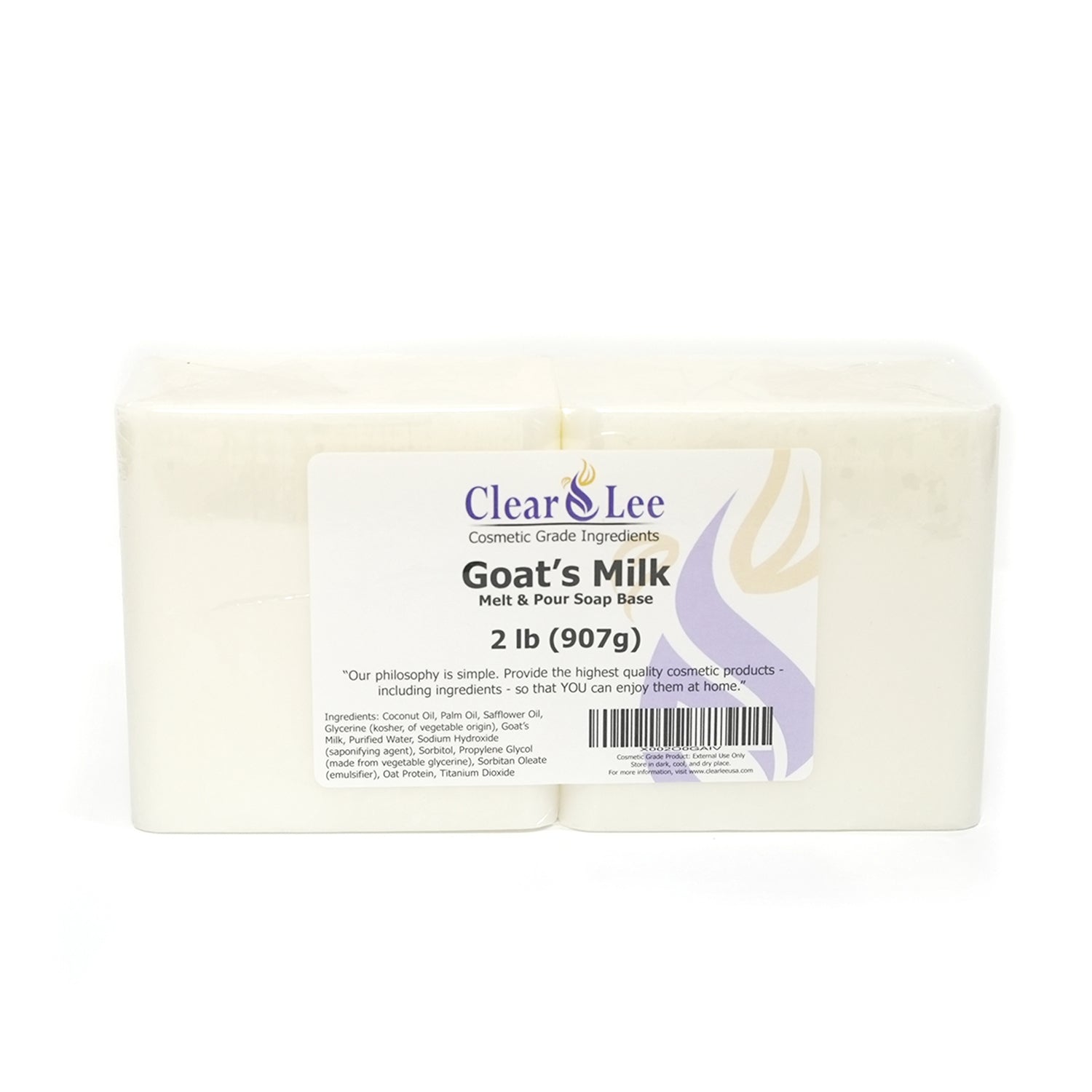 PureLux Goat Milk Melt And Pour Soap Base - Pro Candle Supply