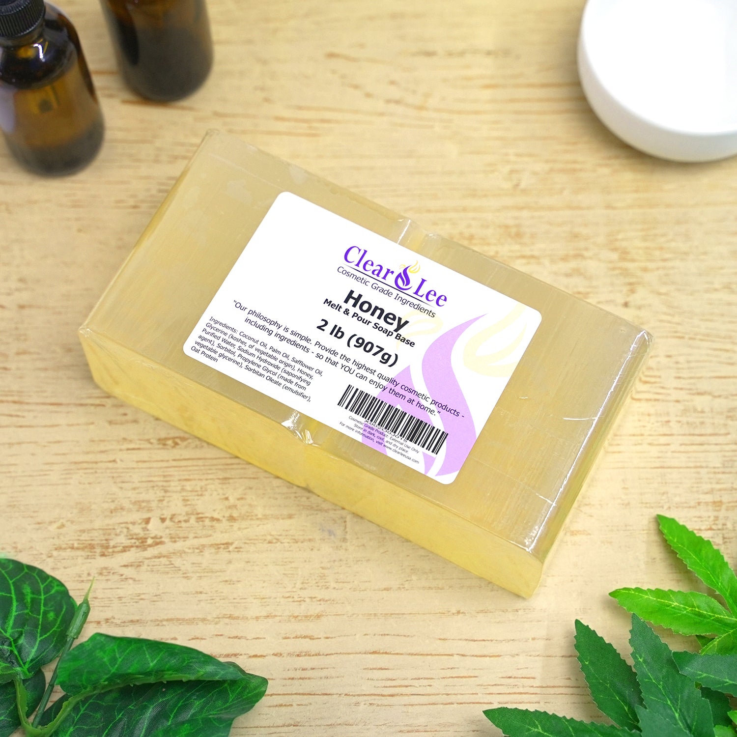 2 Lb Organic Melt & Pour Soap Base Vegan Natural Soap Base Soap